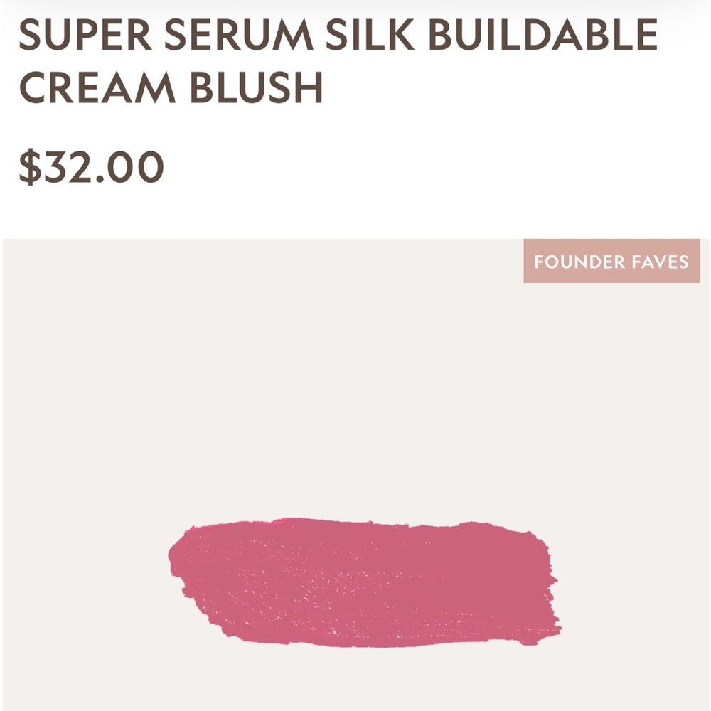 NEW Yensa Super Serum Silk Buildable Cream Blush in Radiant Rose - Picture 6 of 9